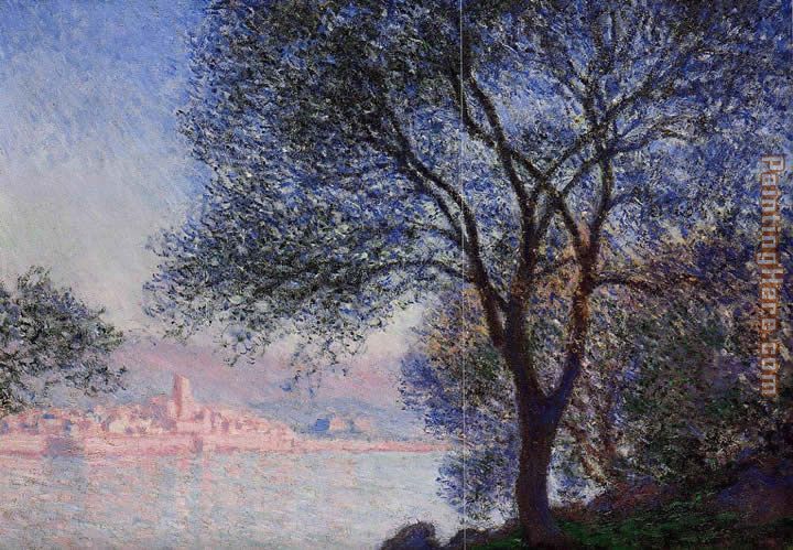 Antibes Seen from the Salis Gardens 2 painting - Claude Monet Antibes Seen from the Salis Gardens 2 art painting Antibes Seen from the Salis Gardens 2 painting - Claude Monet Antibes Seen from the Salis Gardens 2 art painting